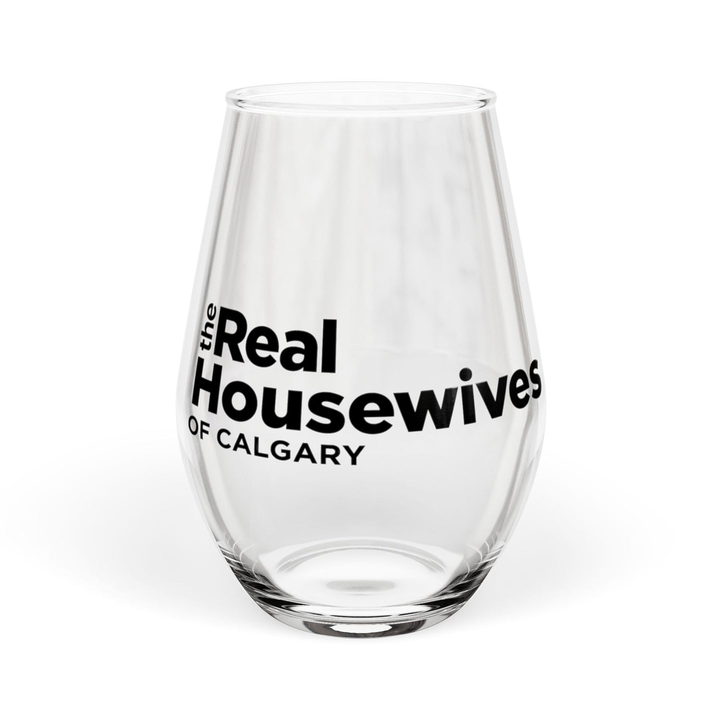 Housewives Stemless Wine Glass