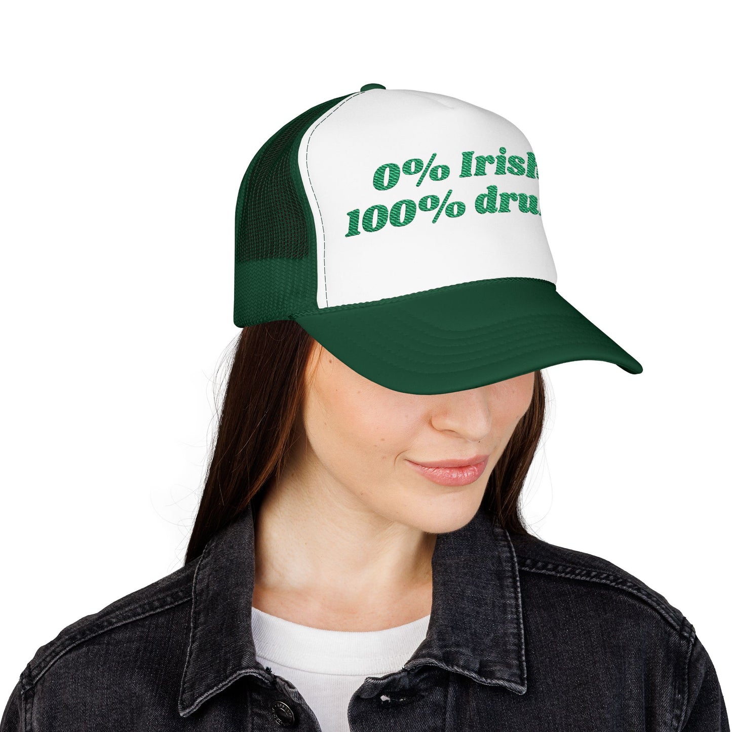 St. Patricks Day Trucker Hat - 100%
