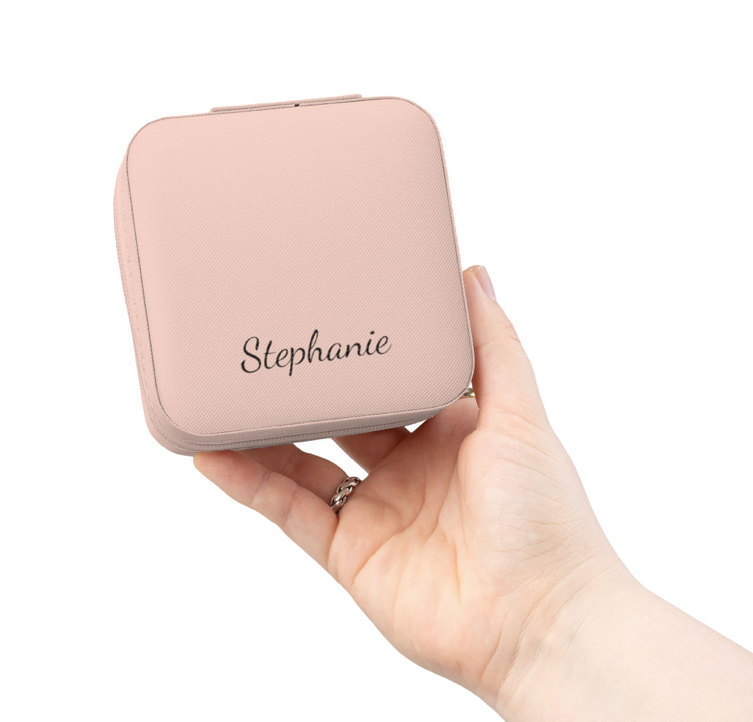Personalized Jewelry Travel Case