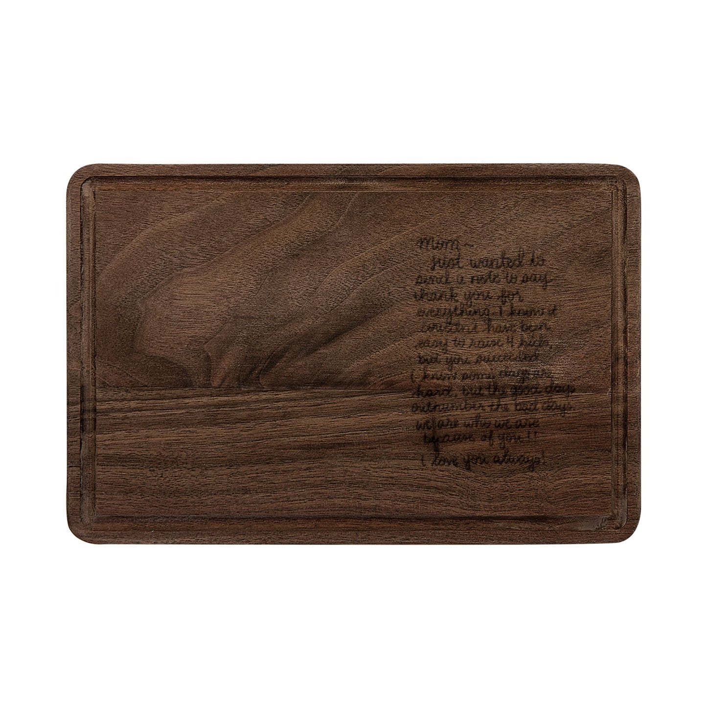 Mother’s Day Wooden Cutting Board (Engraving)