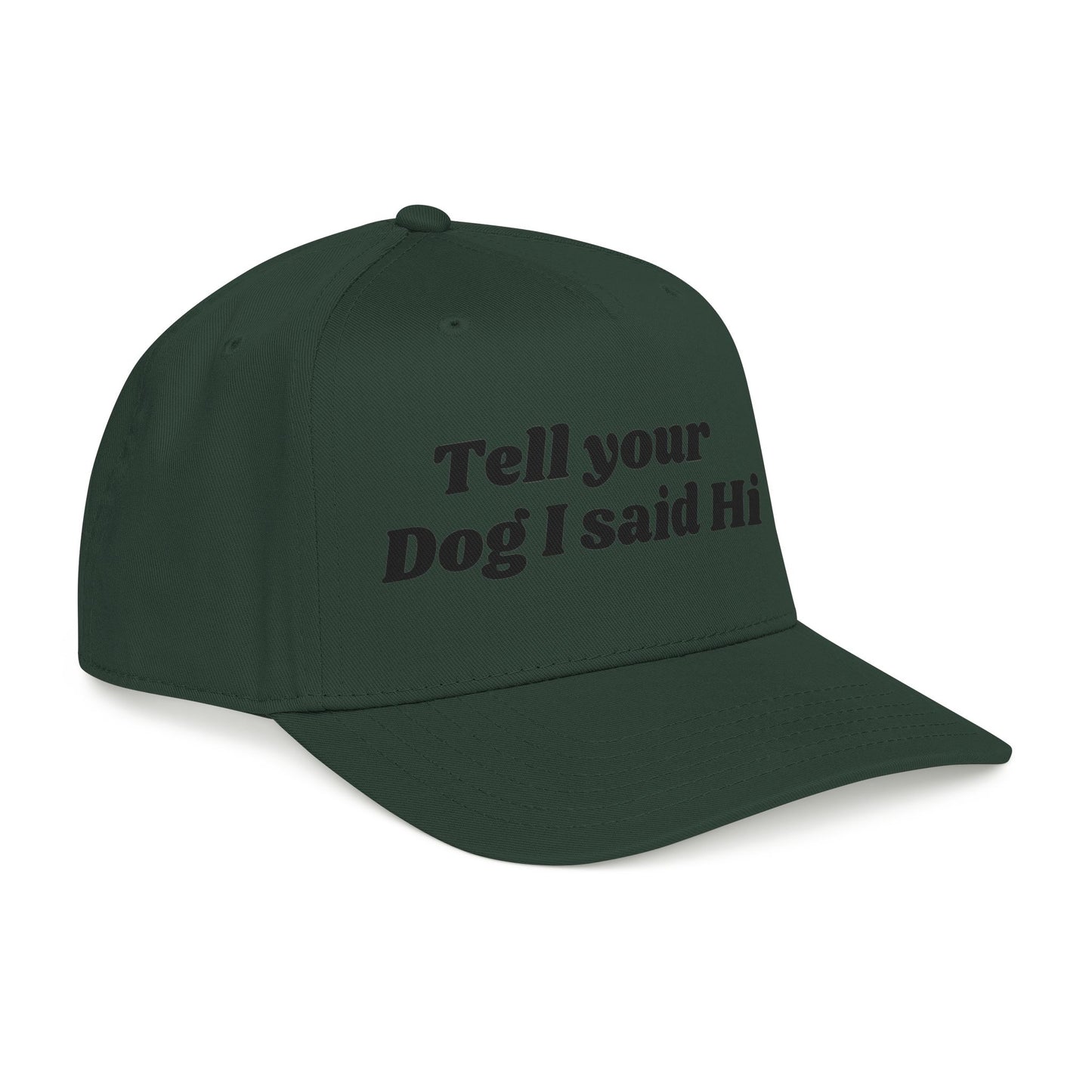 Tell your dog I said Hi - Mid Profile Baseball Cap