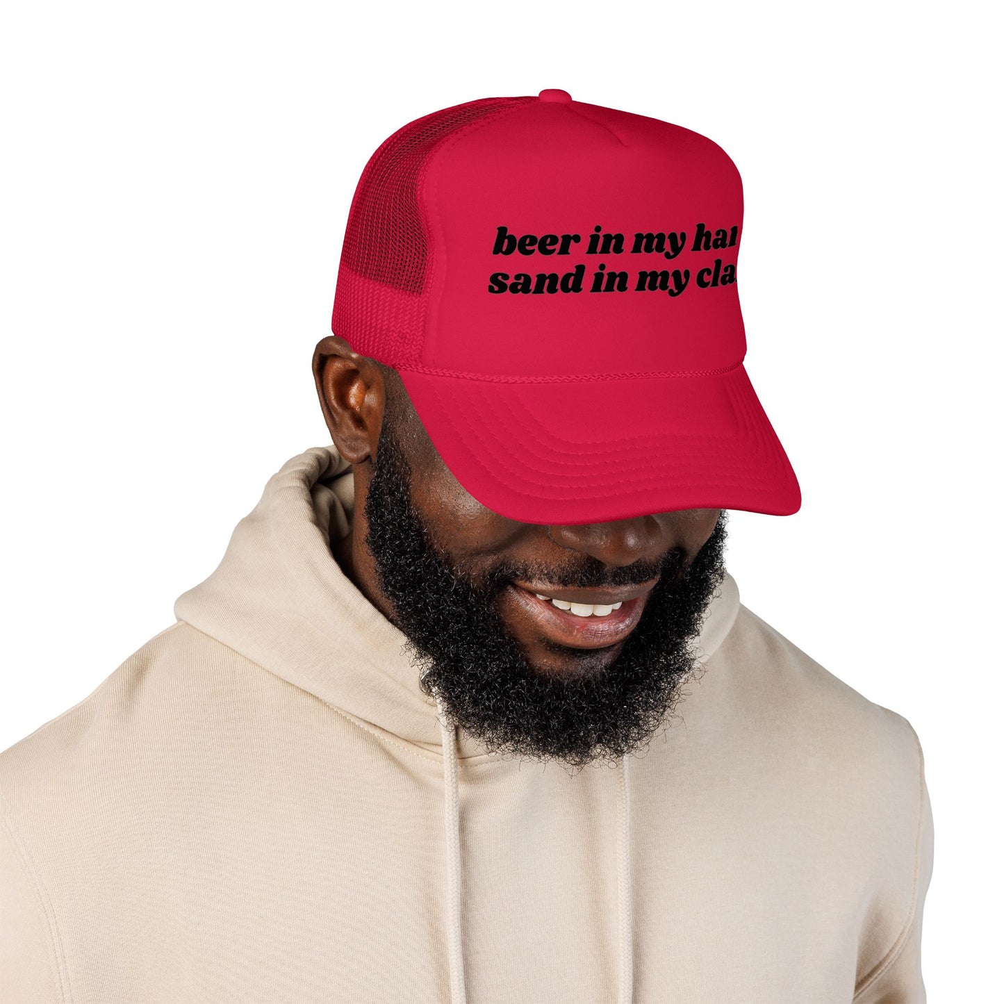 Feral Trucker Hat - Beer in my hand