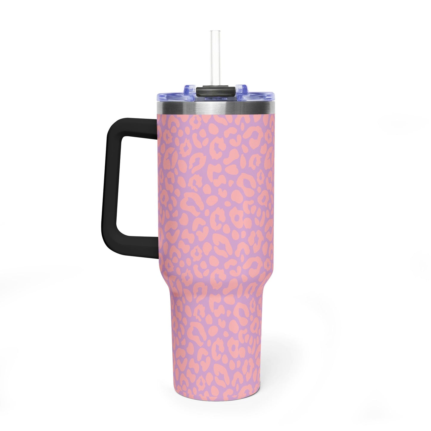 Pink Leopard Tumbler