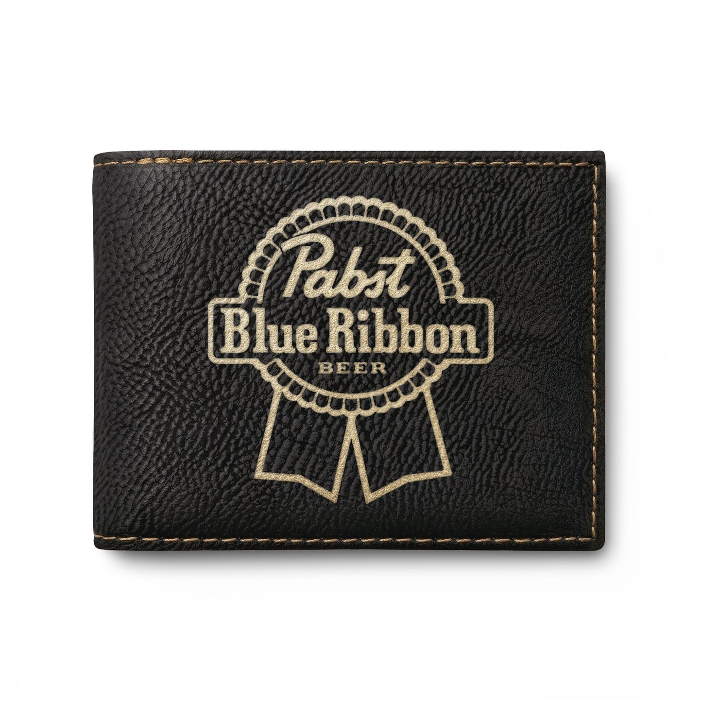 Pabst Blue Ribbon Wallet with Flip