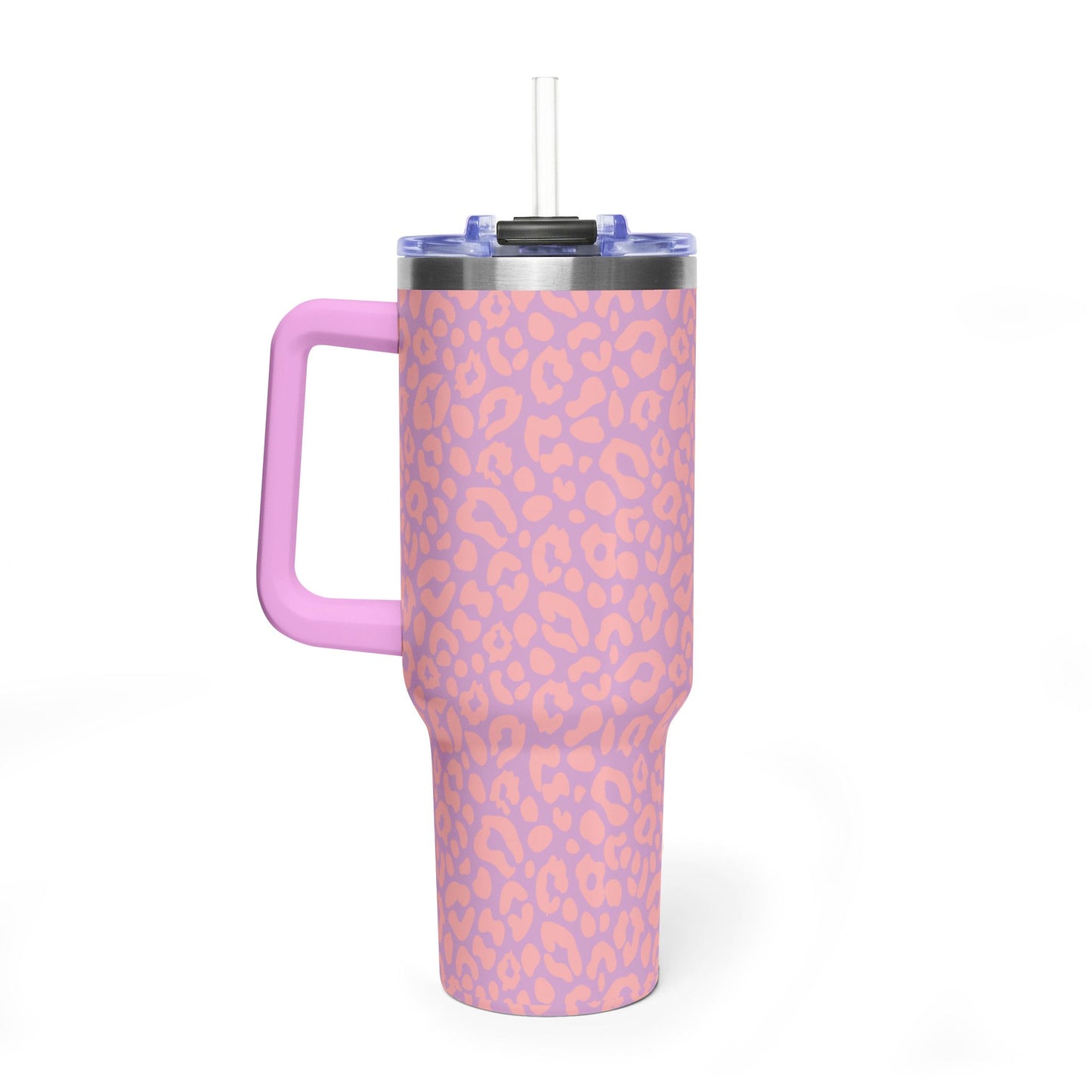 Pink Leopard Tumbler