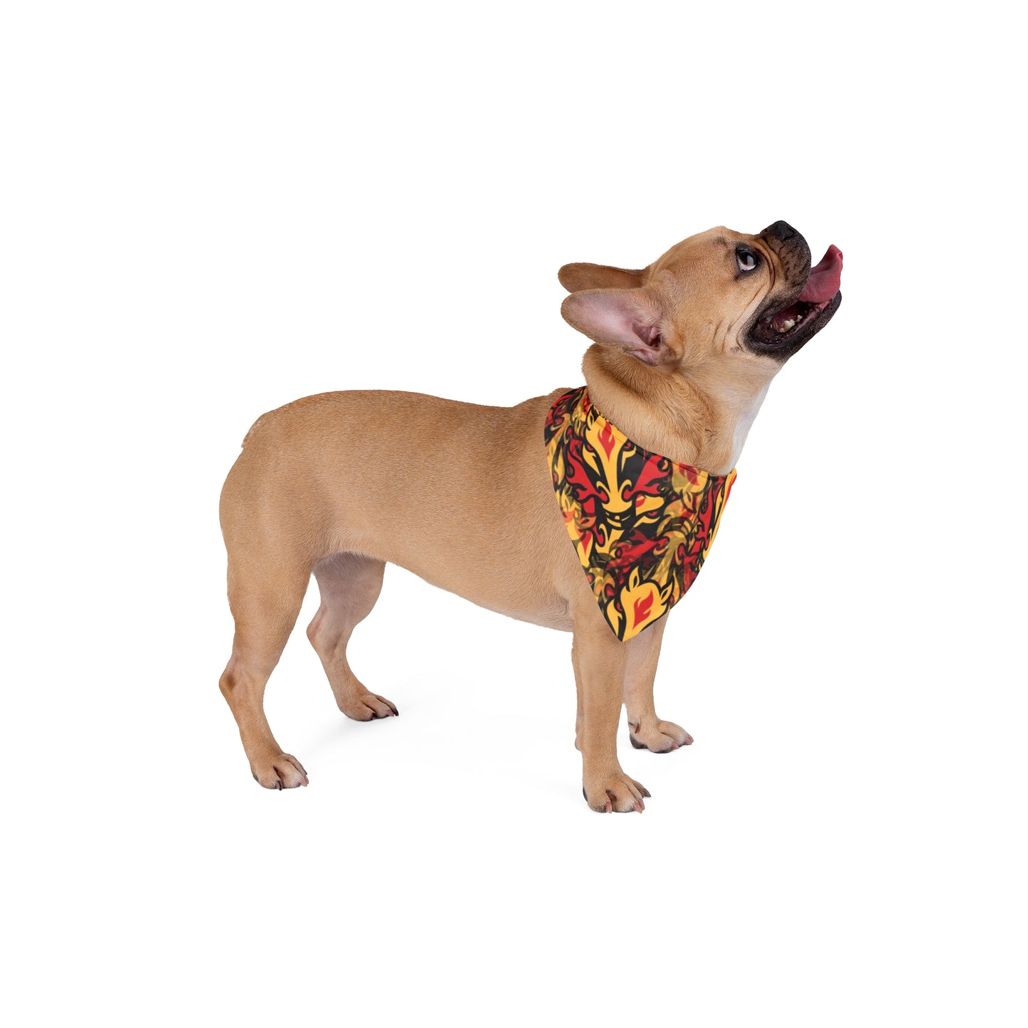 Vintage Flames Pet Bandana