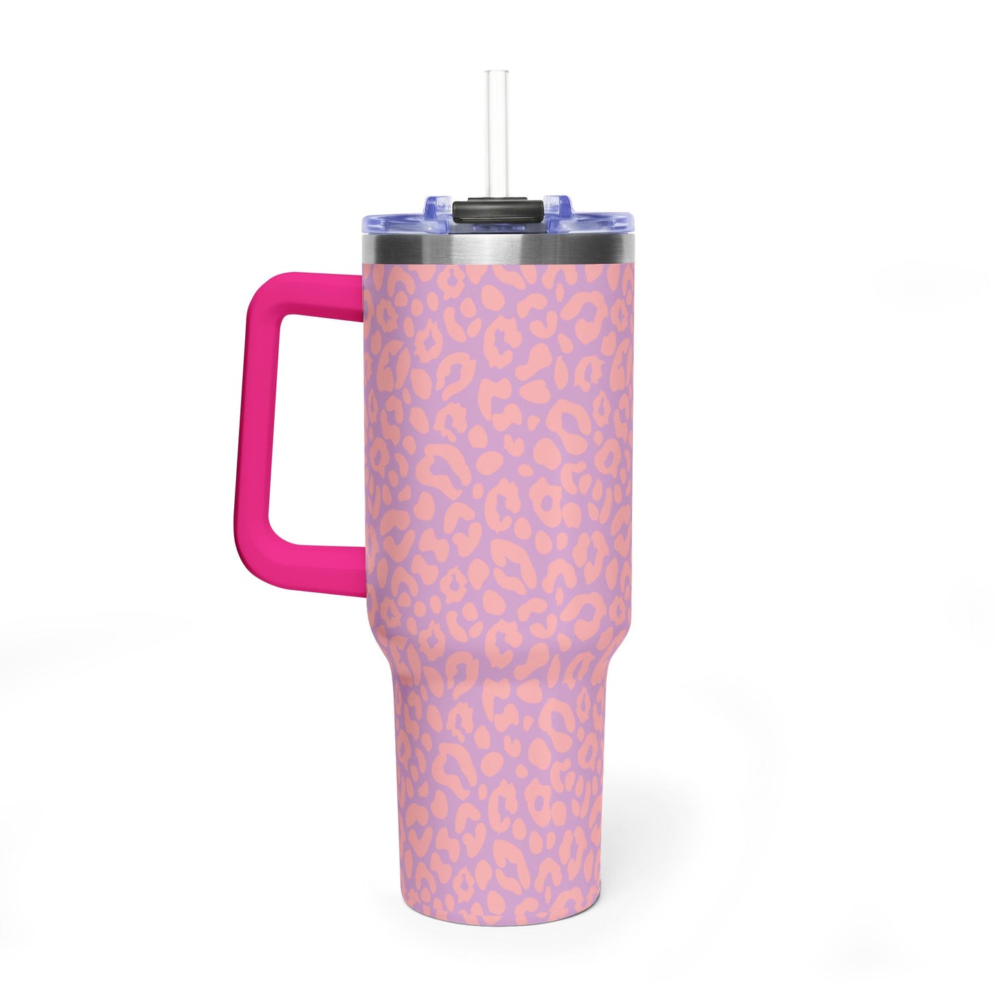 Pink Leopard Tumbler