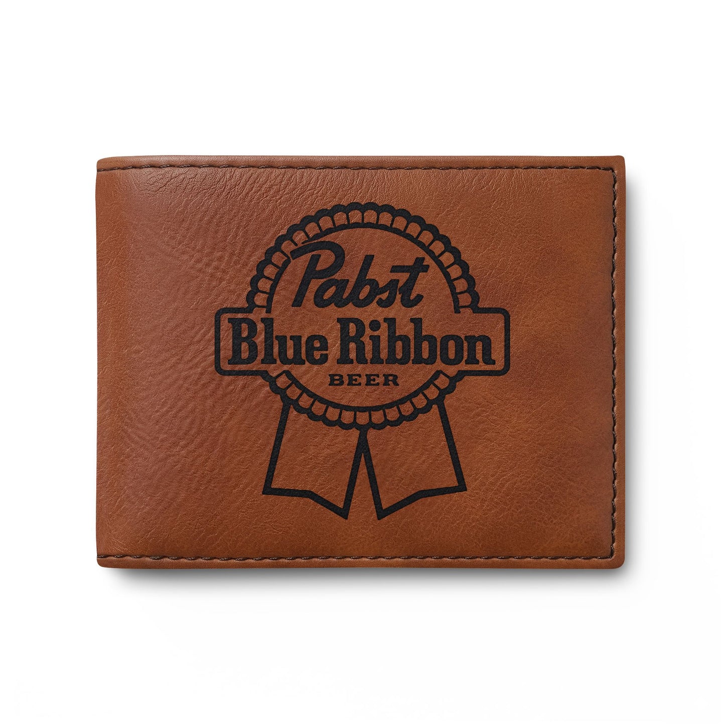 Pabst Blue Ribbon Wallet with Flip