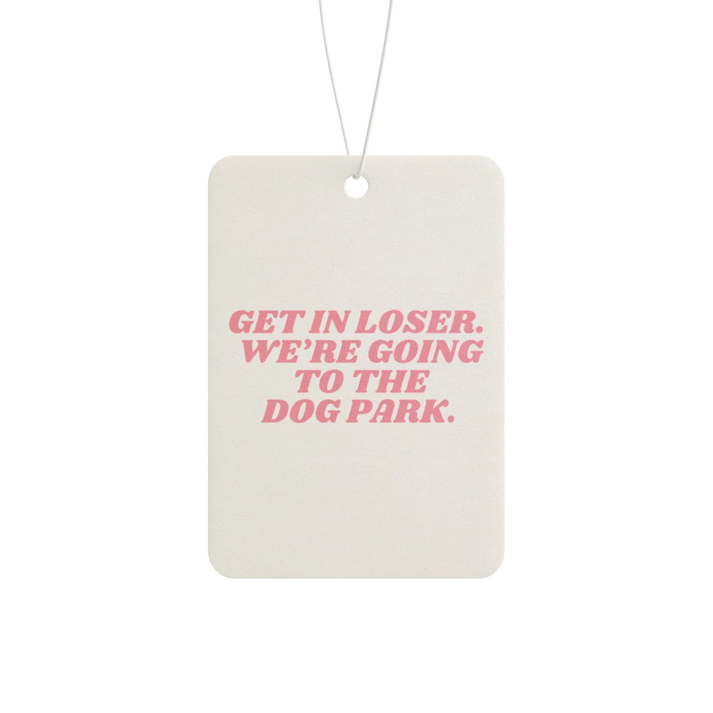Car Air Freshener - Dog park