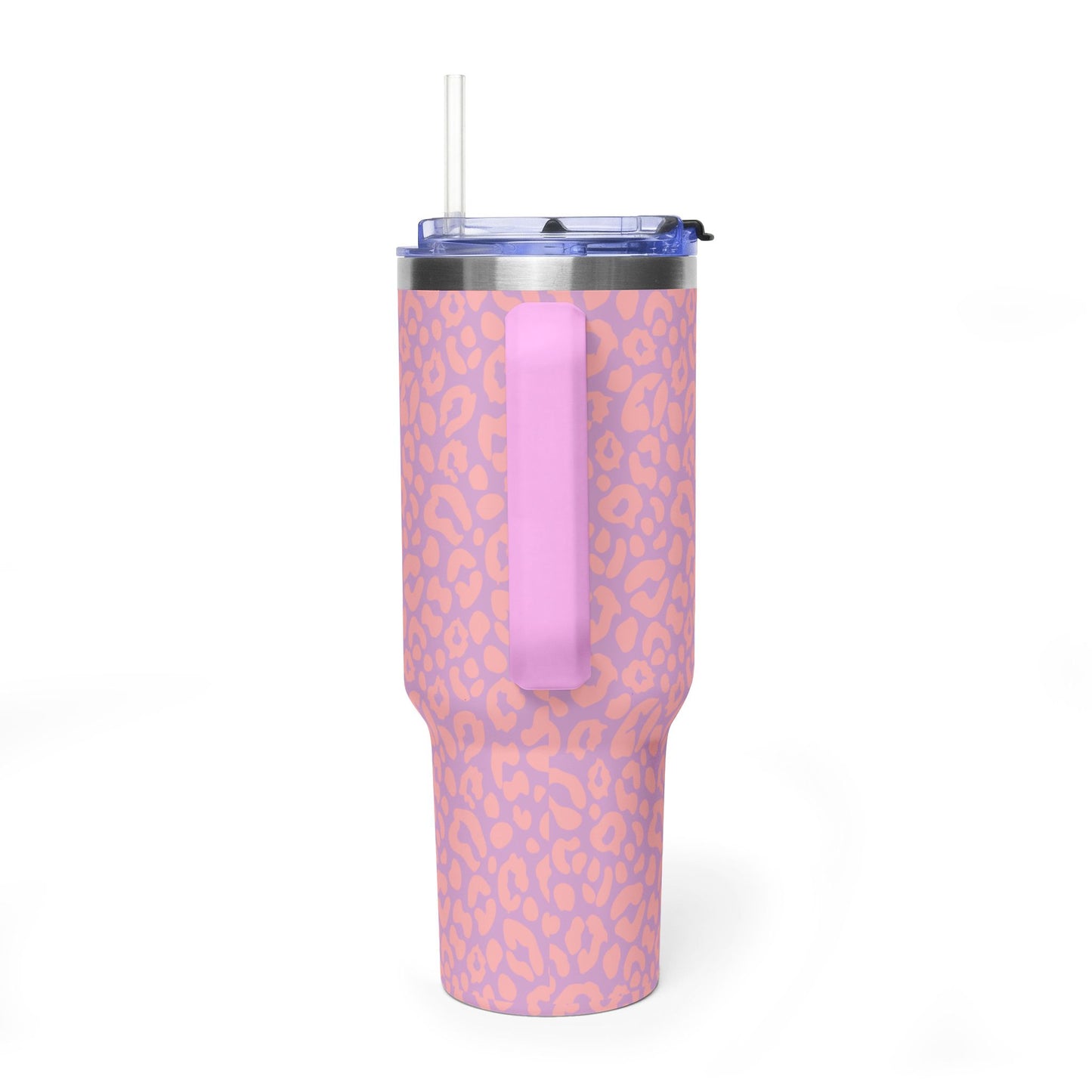 Pink Leopard Tumbler