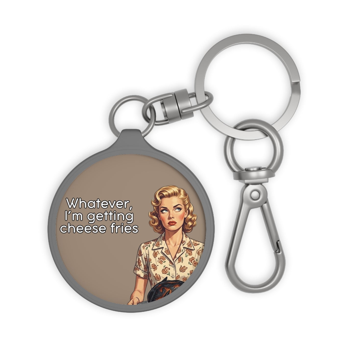 Cheese Fries Keychain