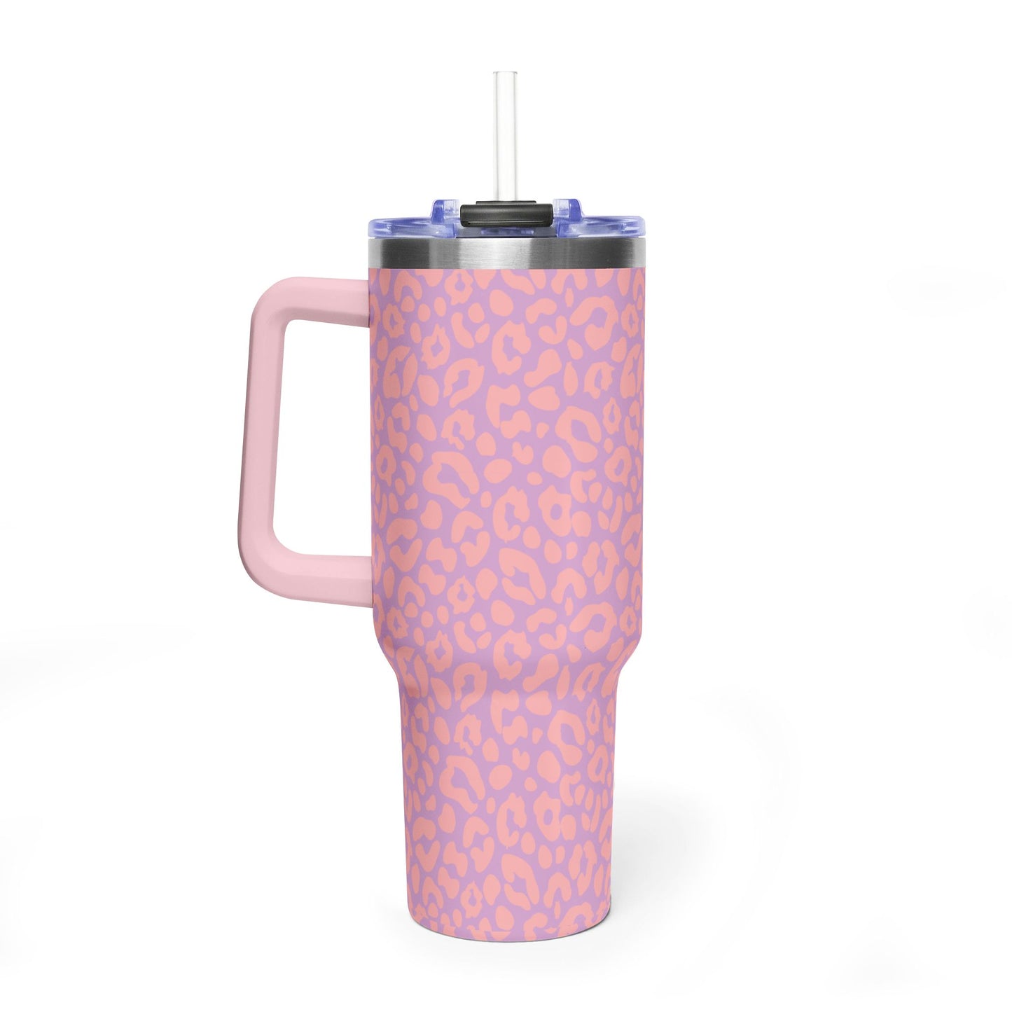 Pink Leopard Tumbler