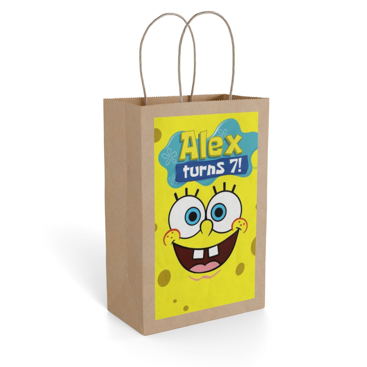 Paper Gift Bag - Sponge bob