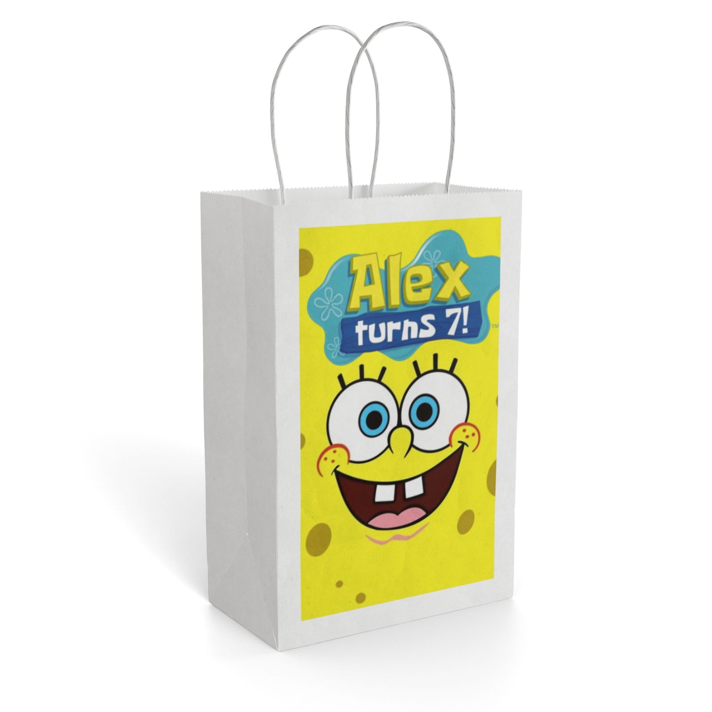 Paper Gift Bag - Sponge bob