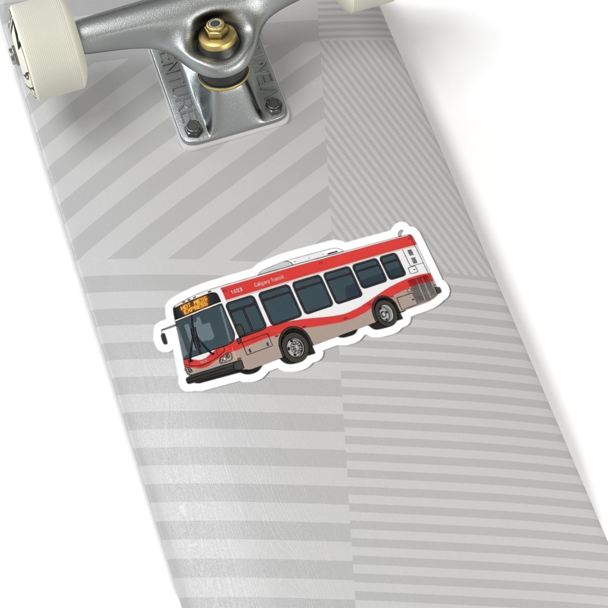 Calgary Transit Hot Mess Express Sticker