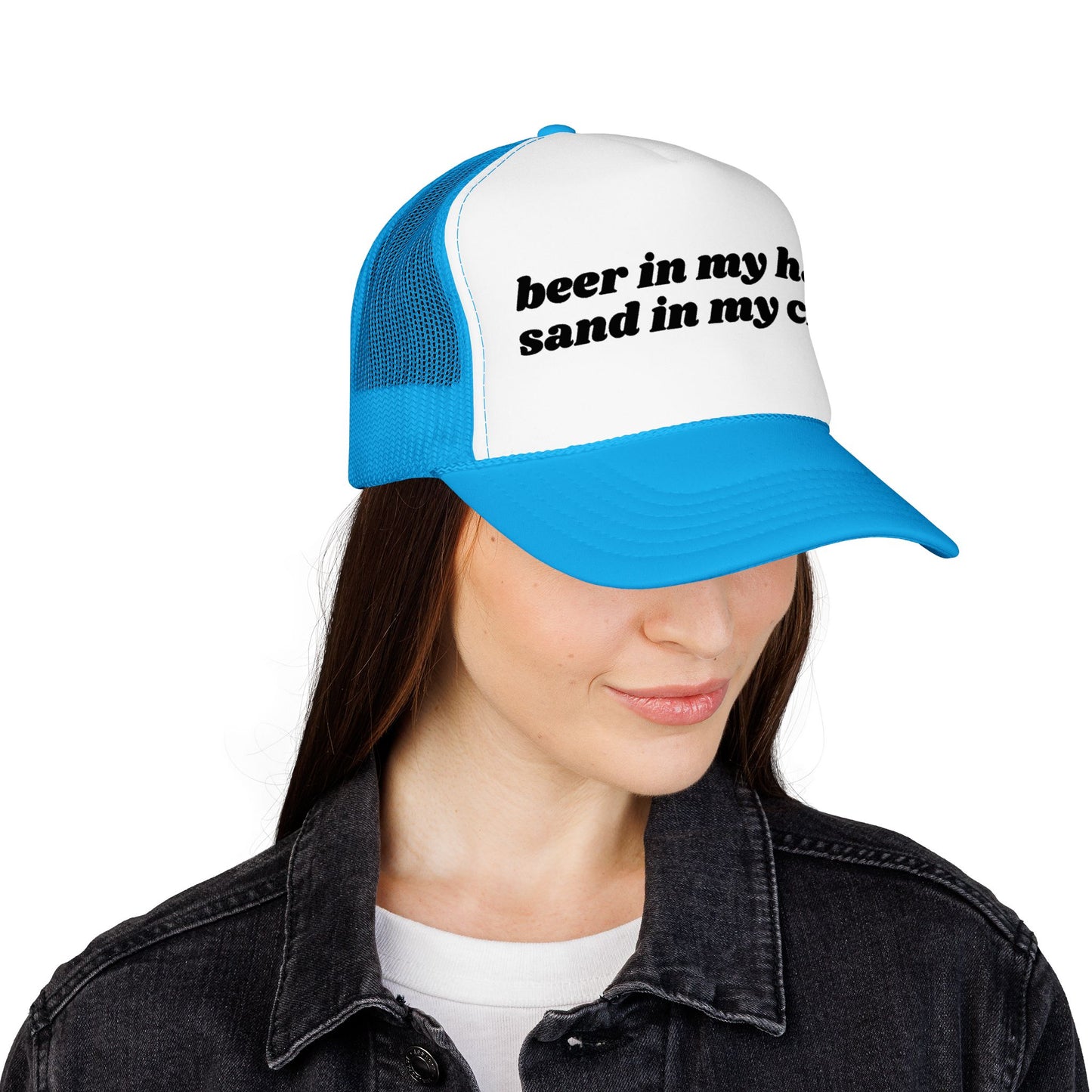 Feral Trucker Hat - Beer in my hand