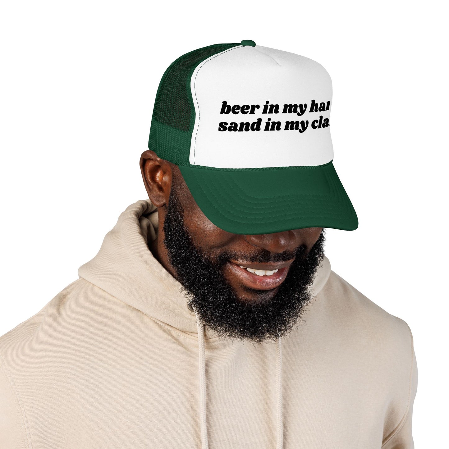 Feral Trucker Hat - Beer in my hand