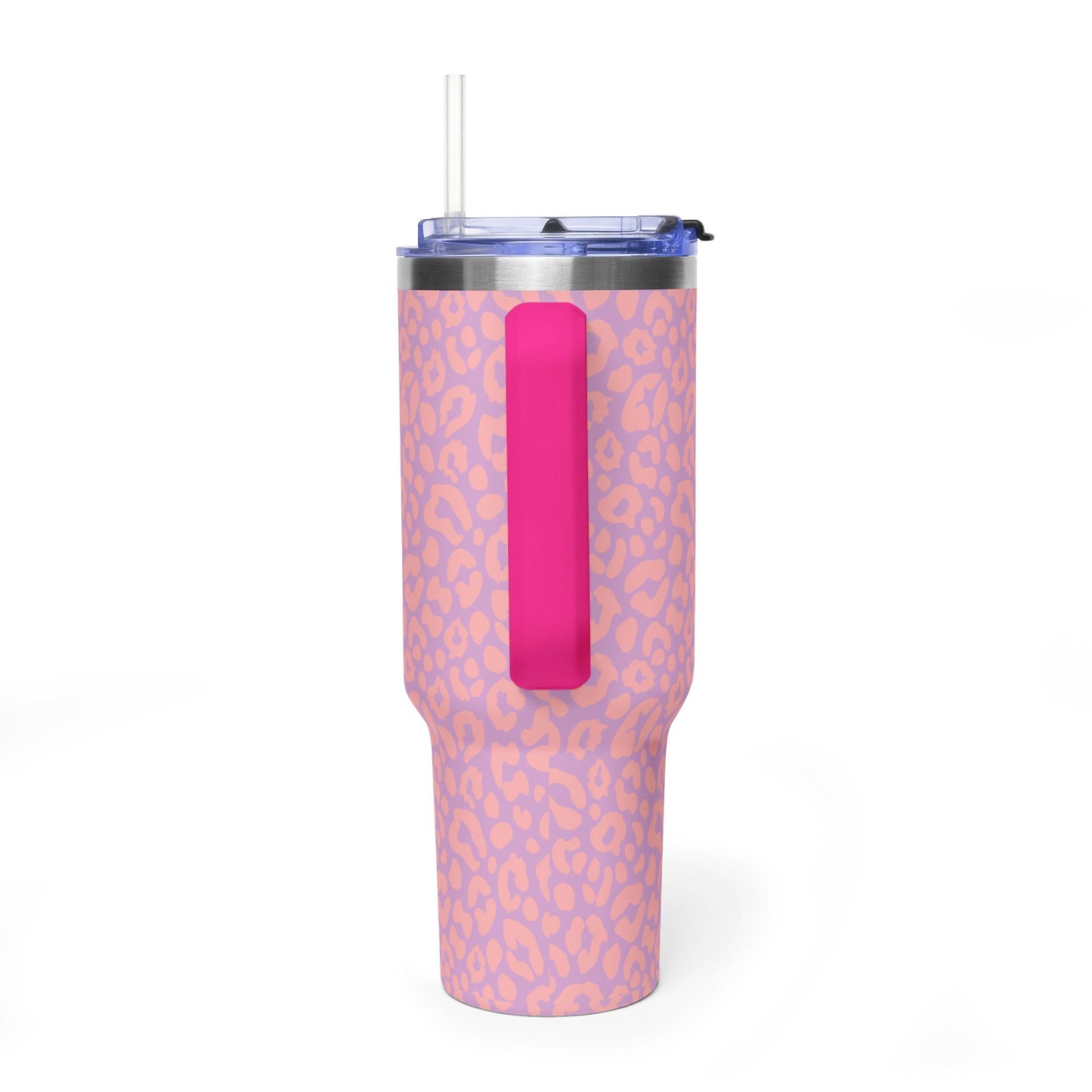 Pink Leopard Tumbler