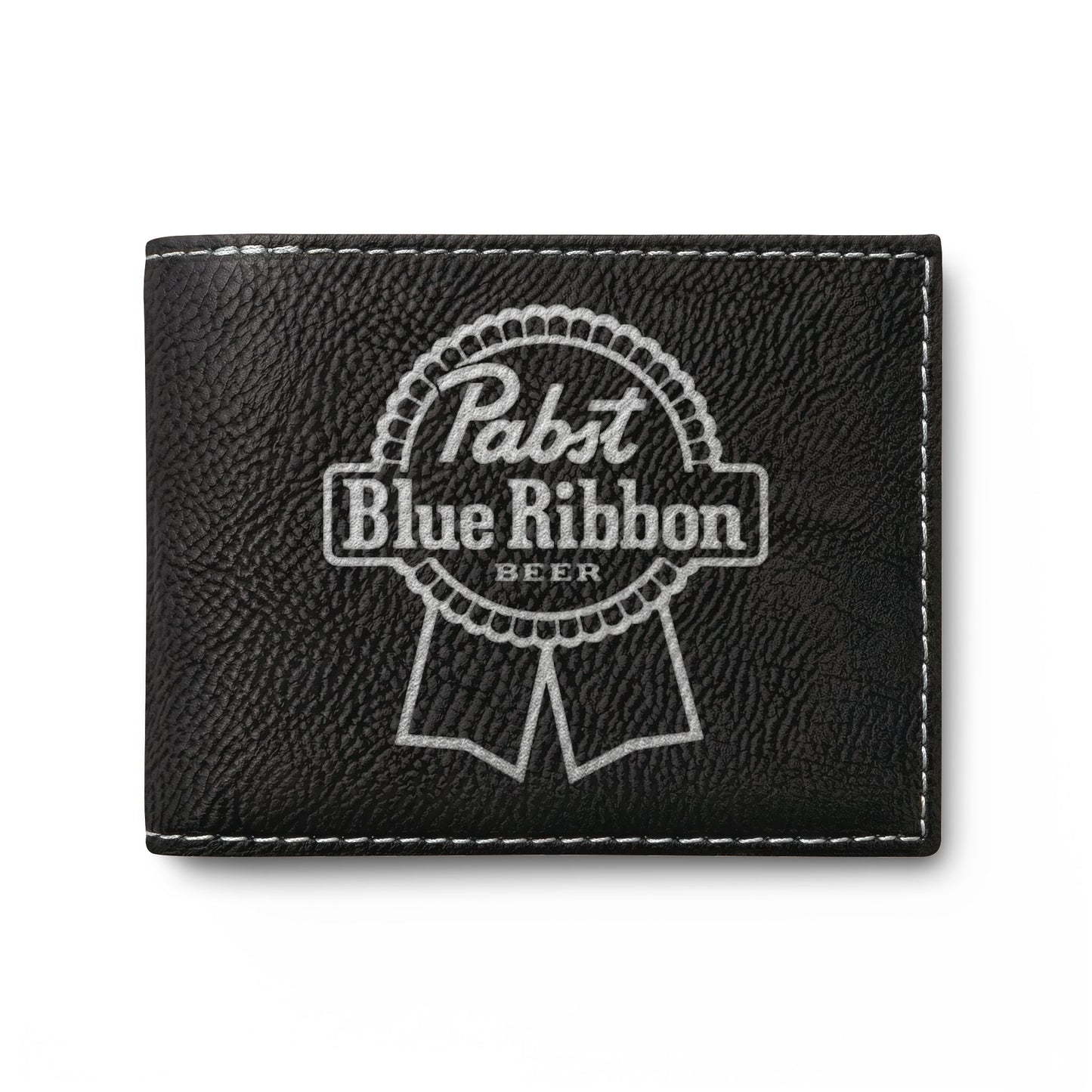 Pabst Blue Ribbon Wallet with Flip