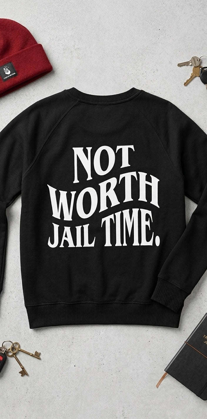 Jail time Crew Neck
