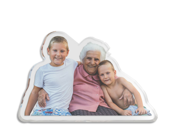 Mother's Day Transparent Statue