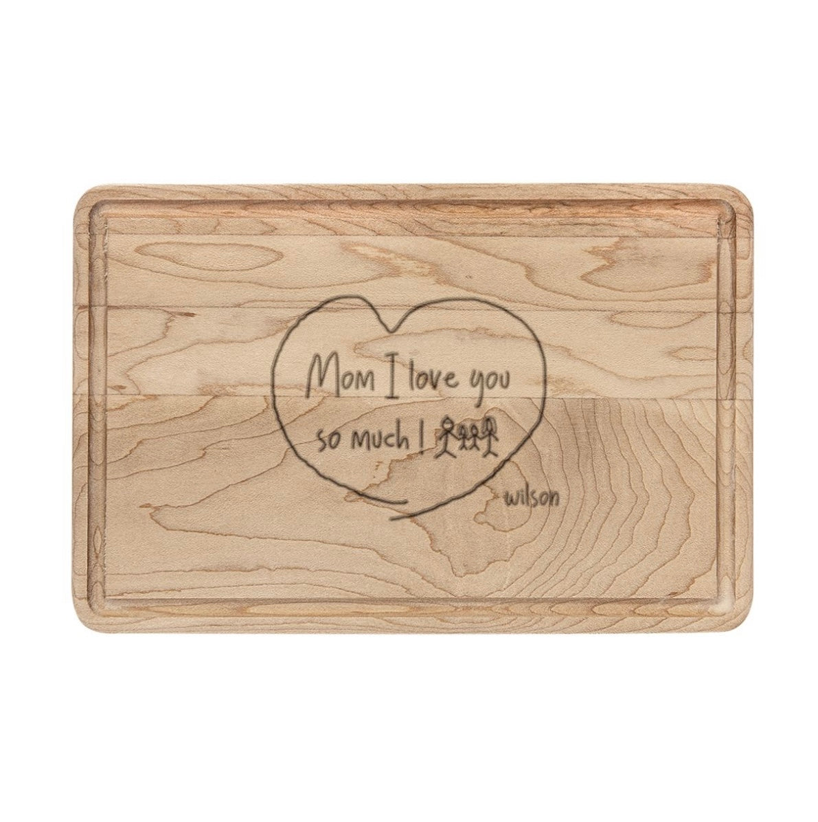 Mother’s Day Wooden Cutting Board (Engraving)