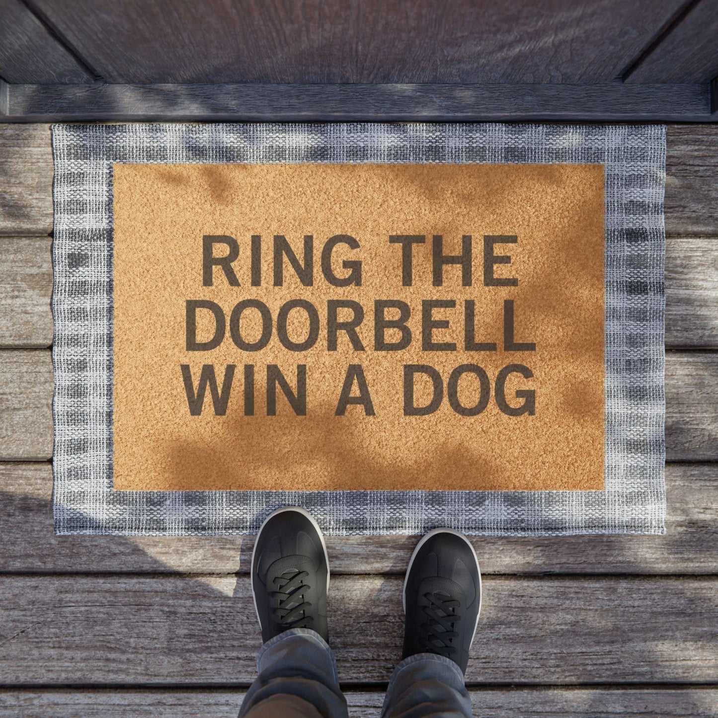 Win a dog Doormat