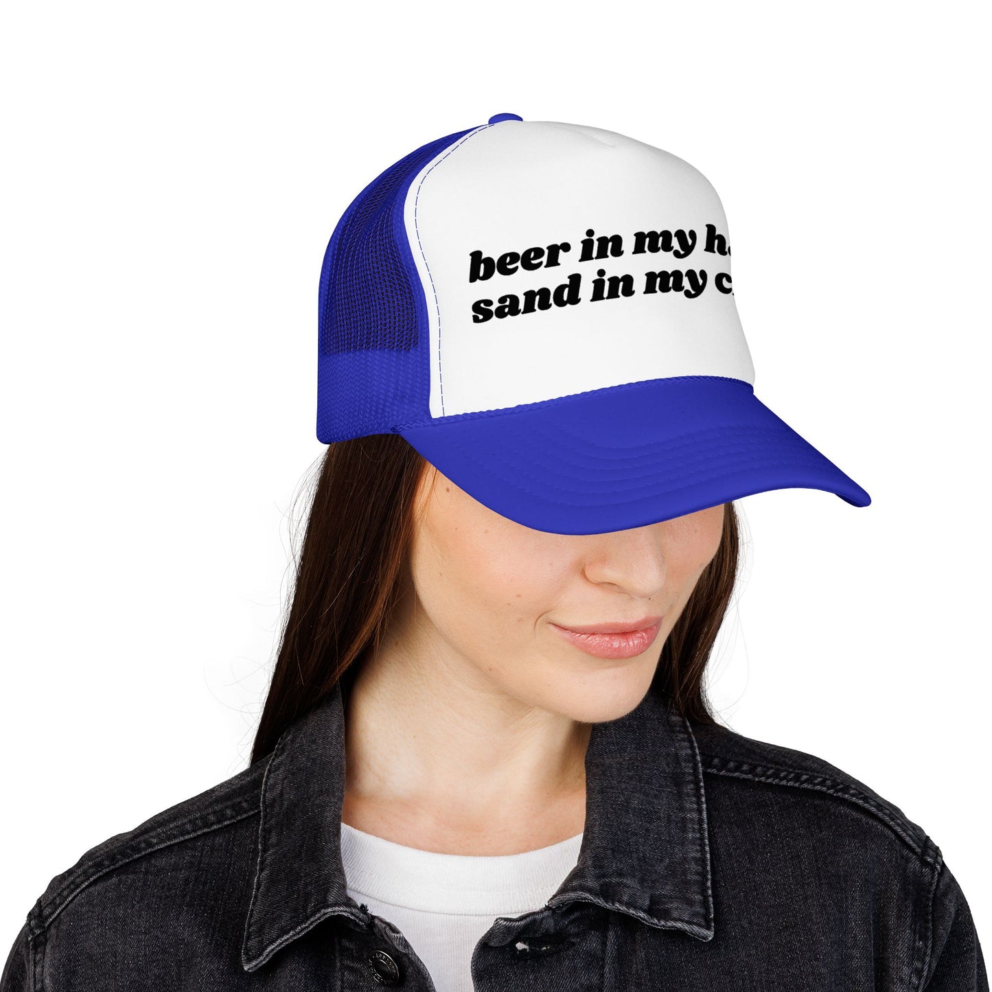 Feral Trucker Hat - Beer in my hand