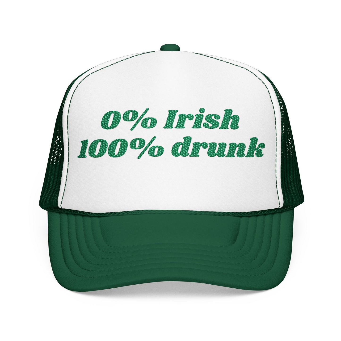 St. Patricks Day Trucker Hat - 100%