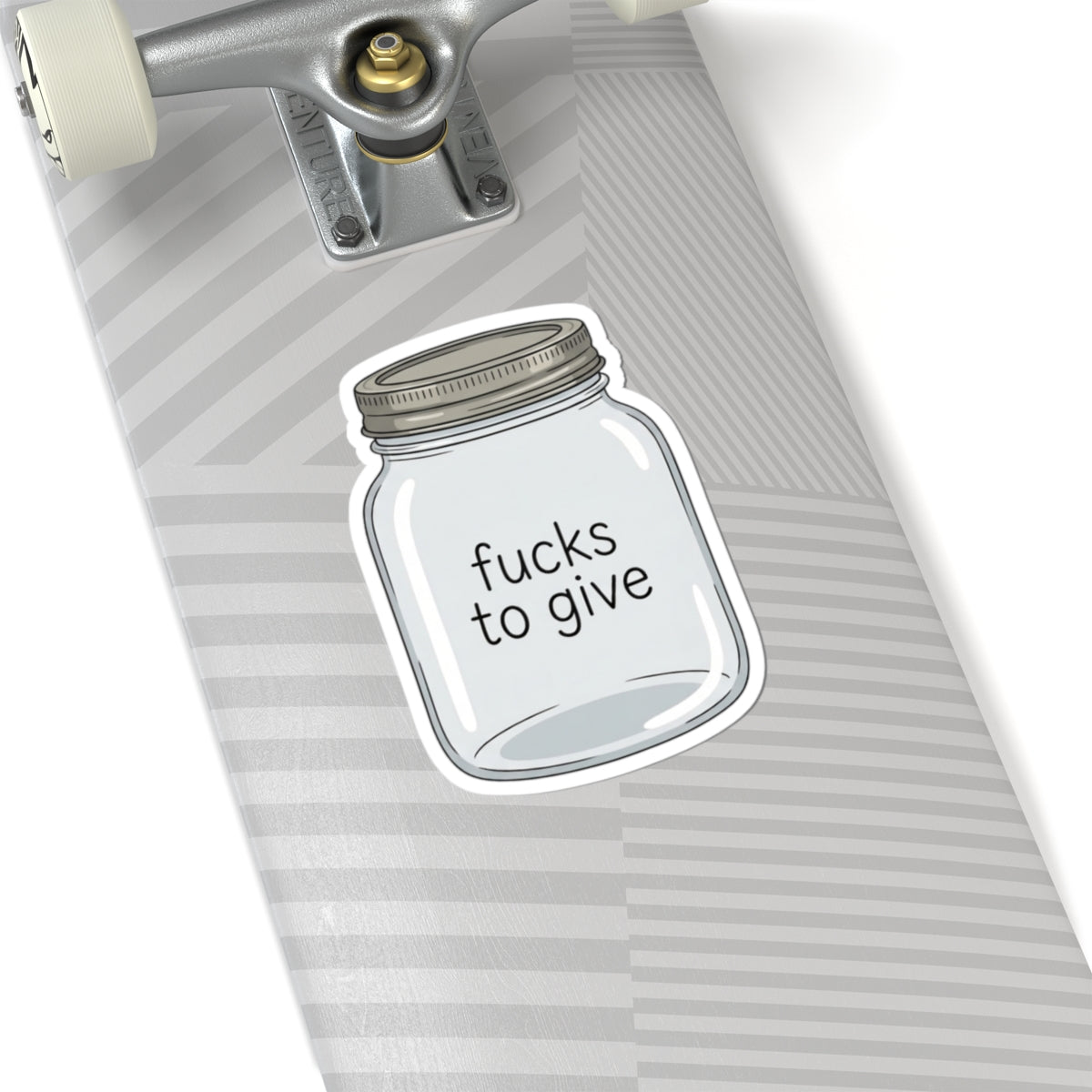 No fucks Sticker