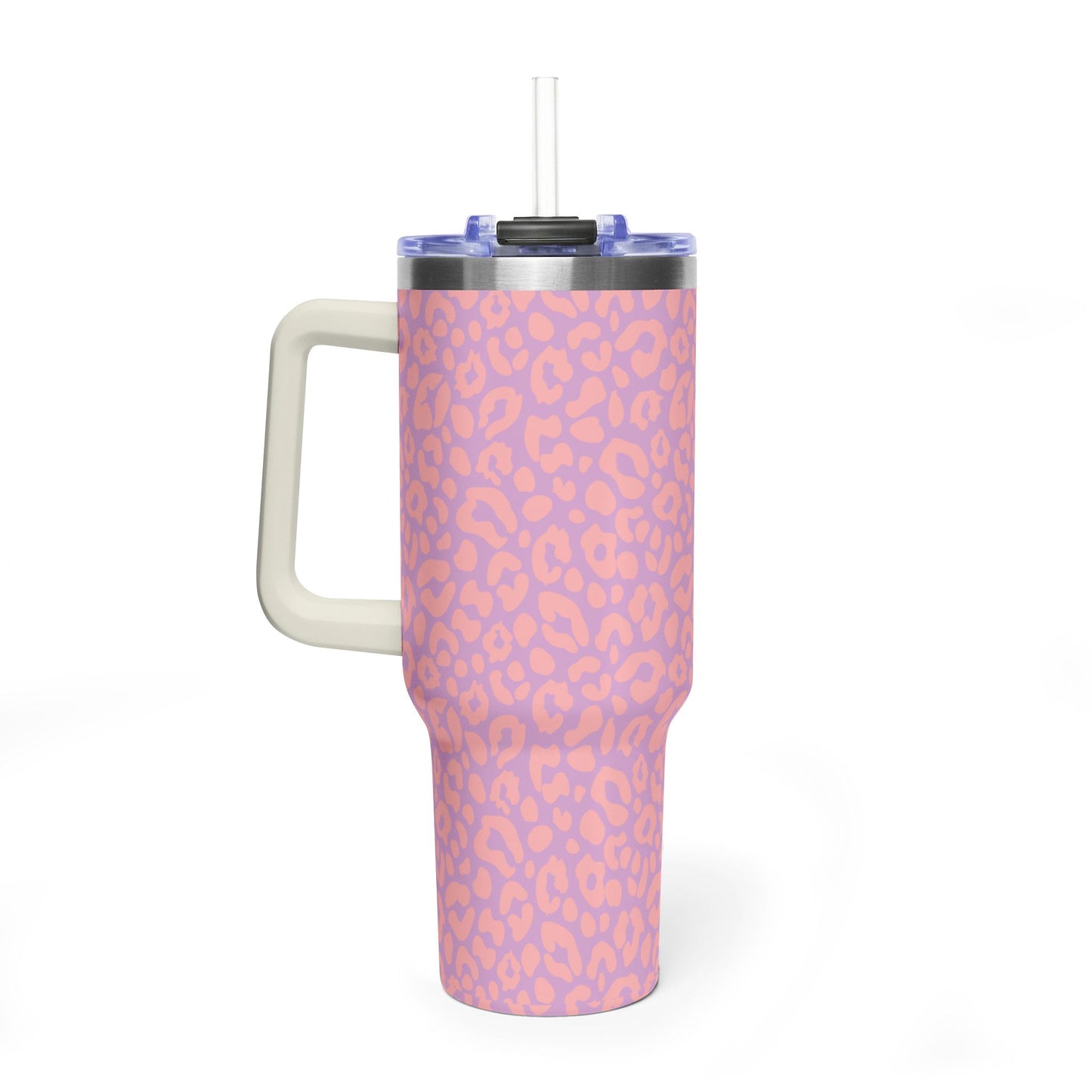 Pink Leopard Tumbler