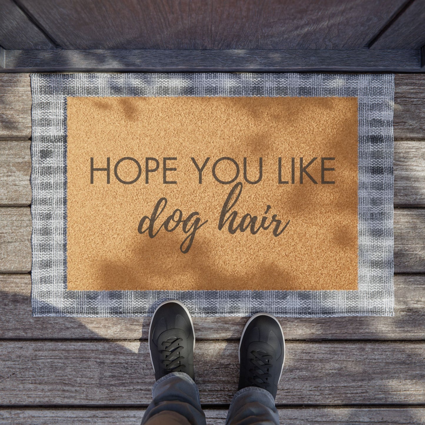 Dog hair Doormat