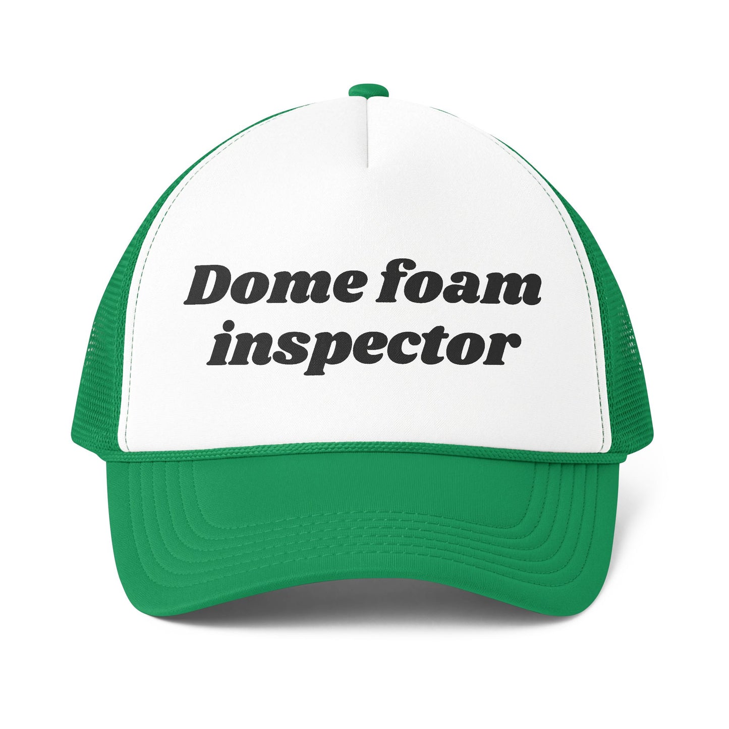Foam Mesh-Back Trucker Cap - beer inspector