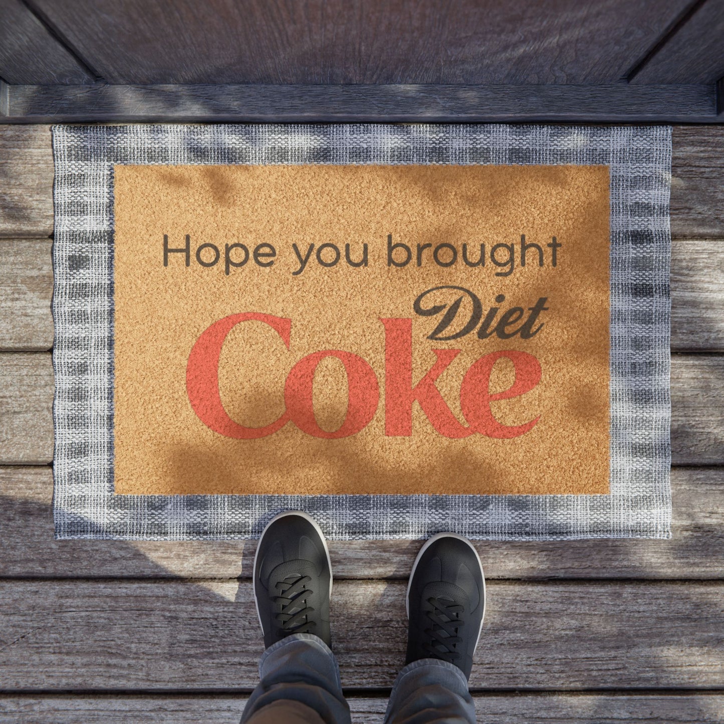 Diet Coke Doormat