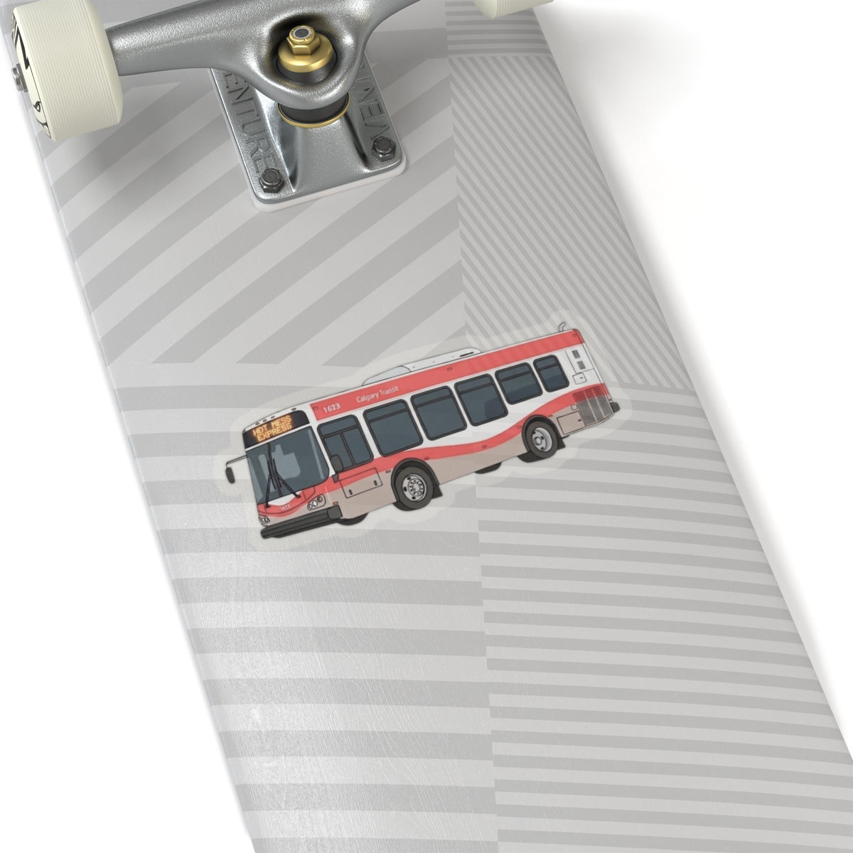 Calgary Transit Hot Mess Express Sticker
