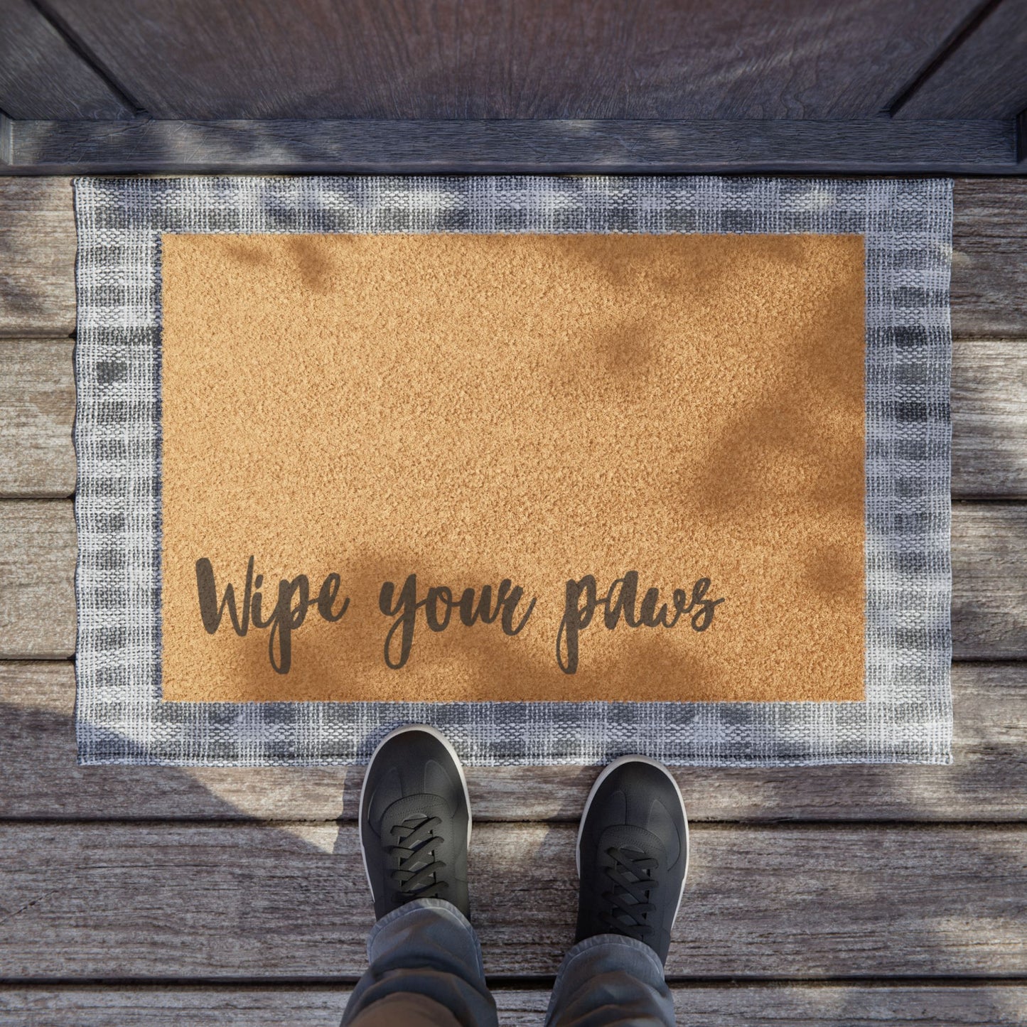 Wipe your paws Doormat