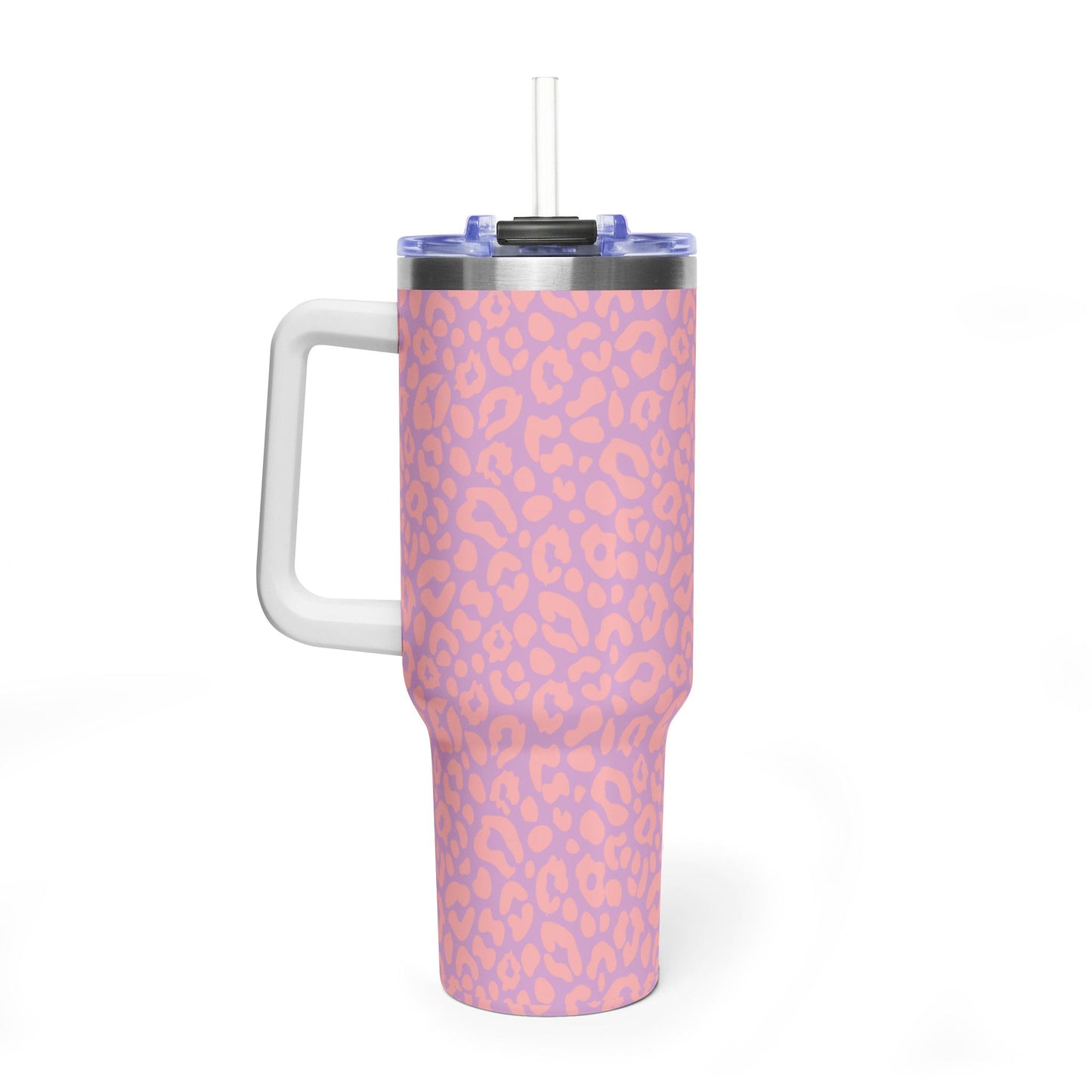 Pink Leopard Tumbler