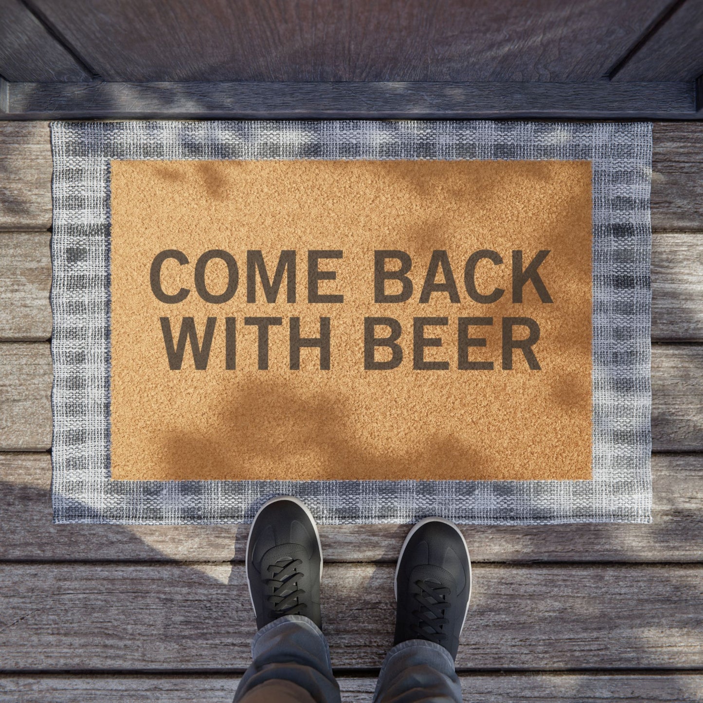 Bring beer Doormat