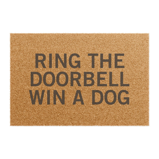 Win a dog Doormat