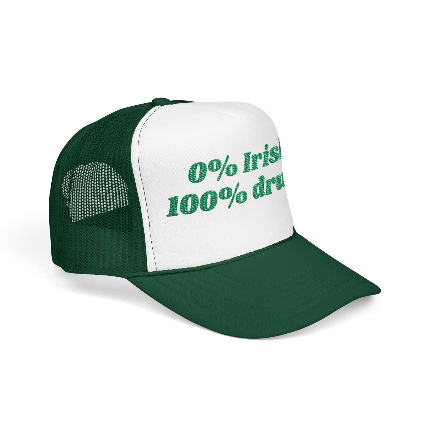 St. Patricks Day Trucker Hat - 100%