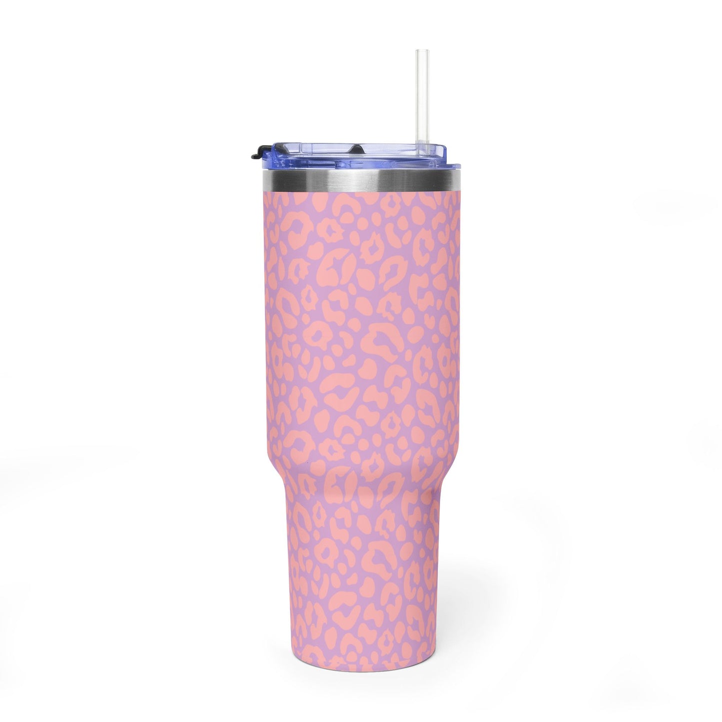 Pink Leopard Tumbler