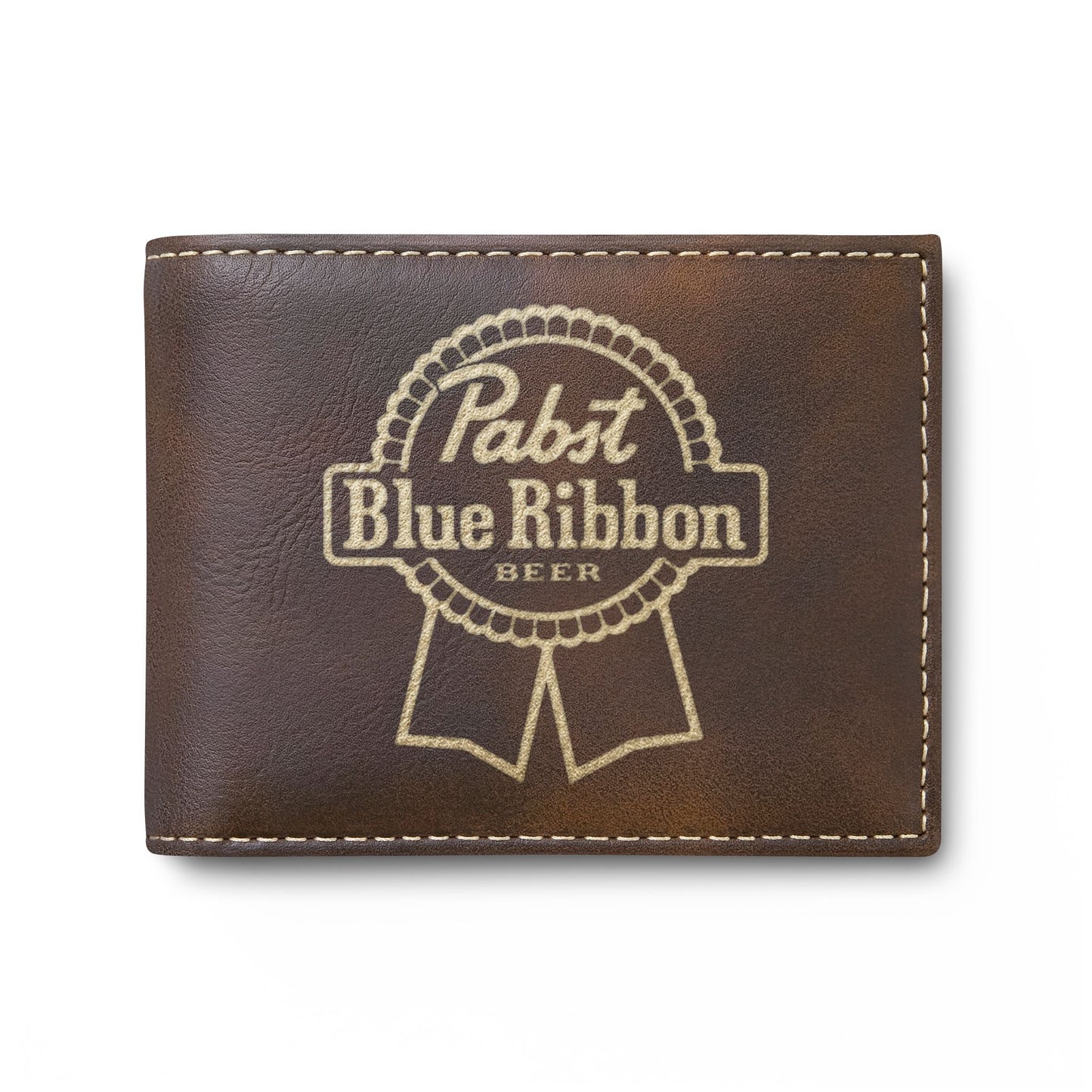 Pabst Blue Ribbon Wallet with Flip