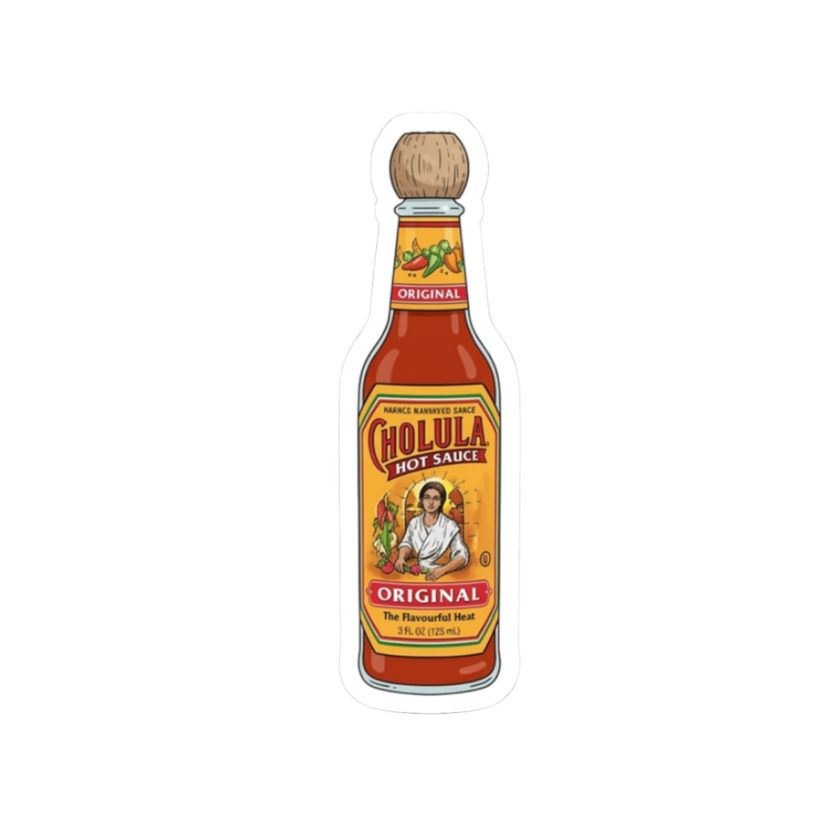Cholula Sticker