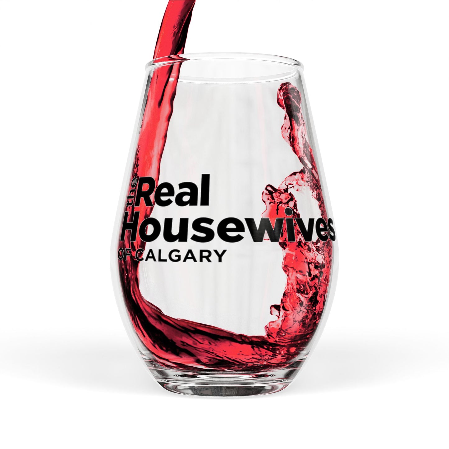 Housewives Stemless Wine Glass
