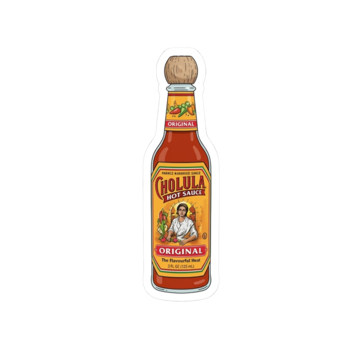 Cholula Sticker