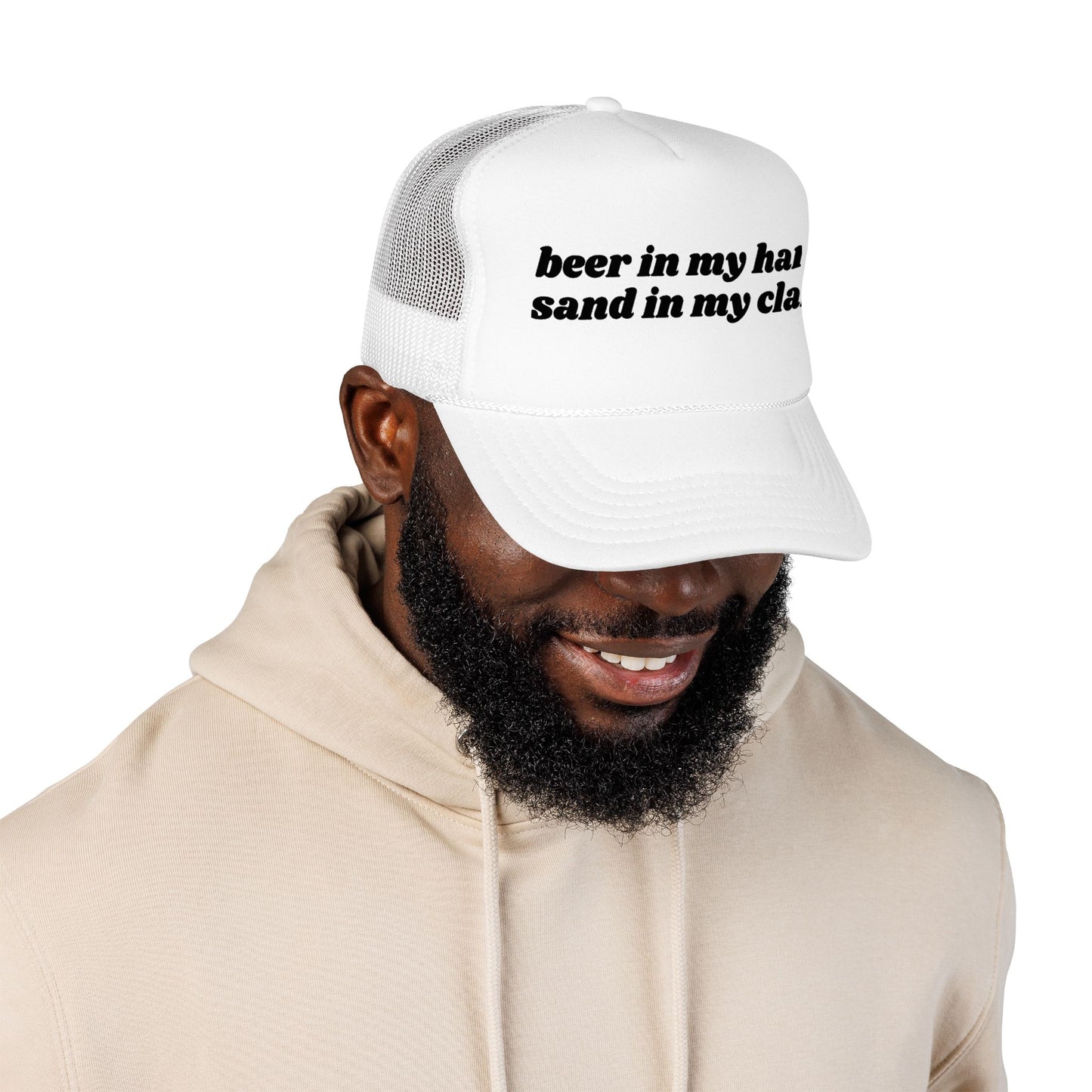Feral Trucker Hat - Beer in my hand
