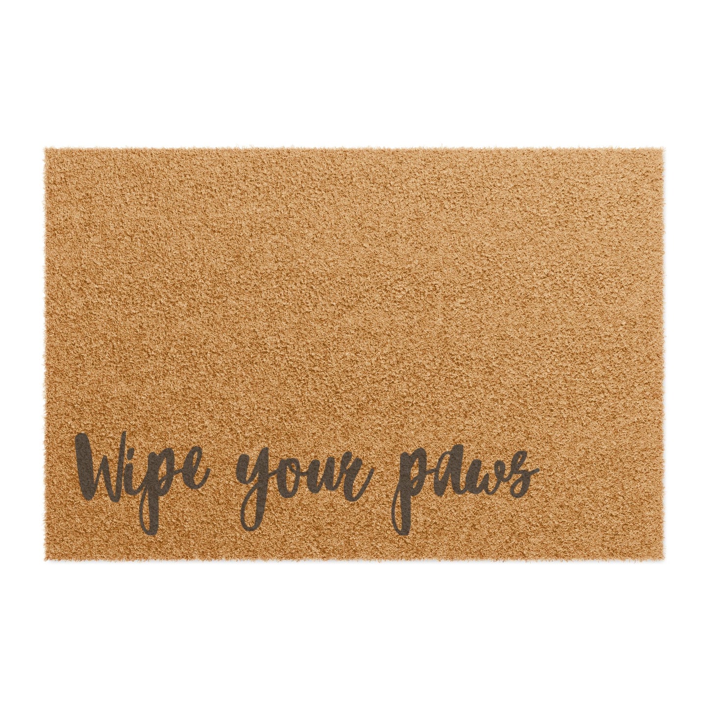 Wipe your paws Doormat