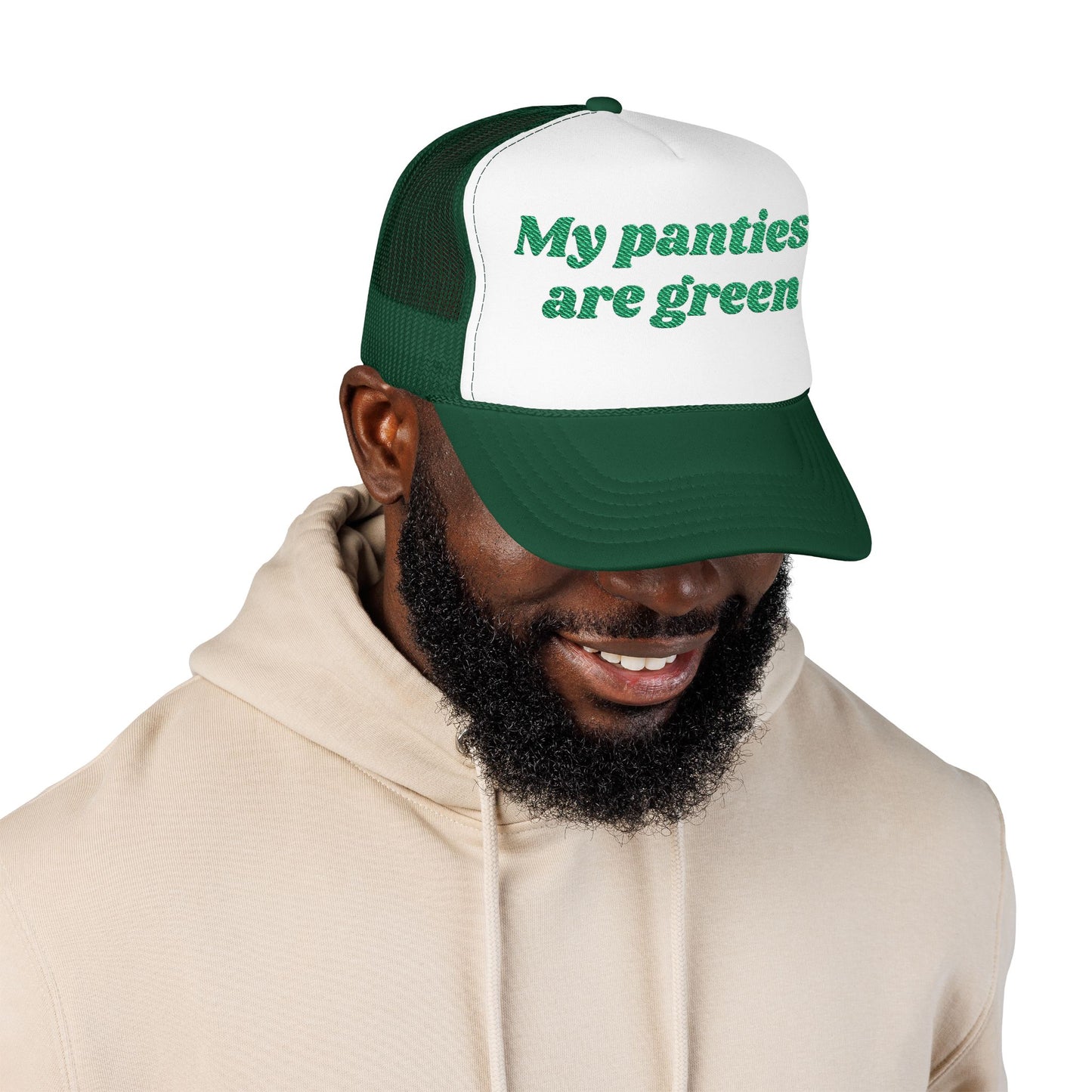 St. Patricks day Trucker Hat - Green Panties