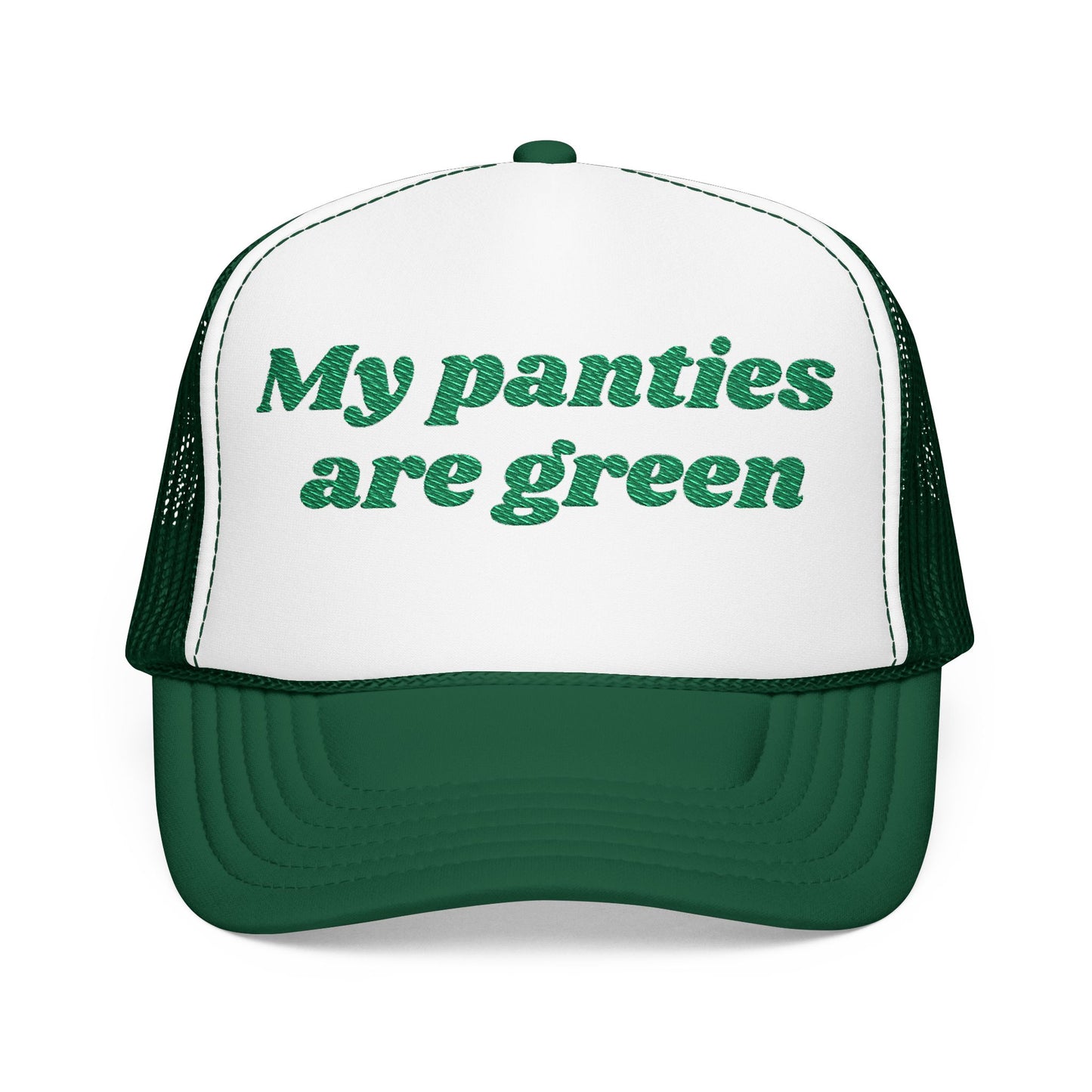 St. Patricks day Trucker Hat - Green Panties