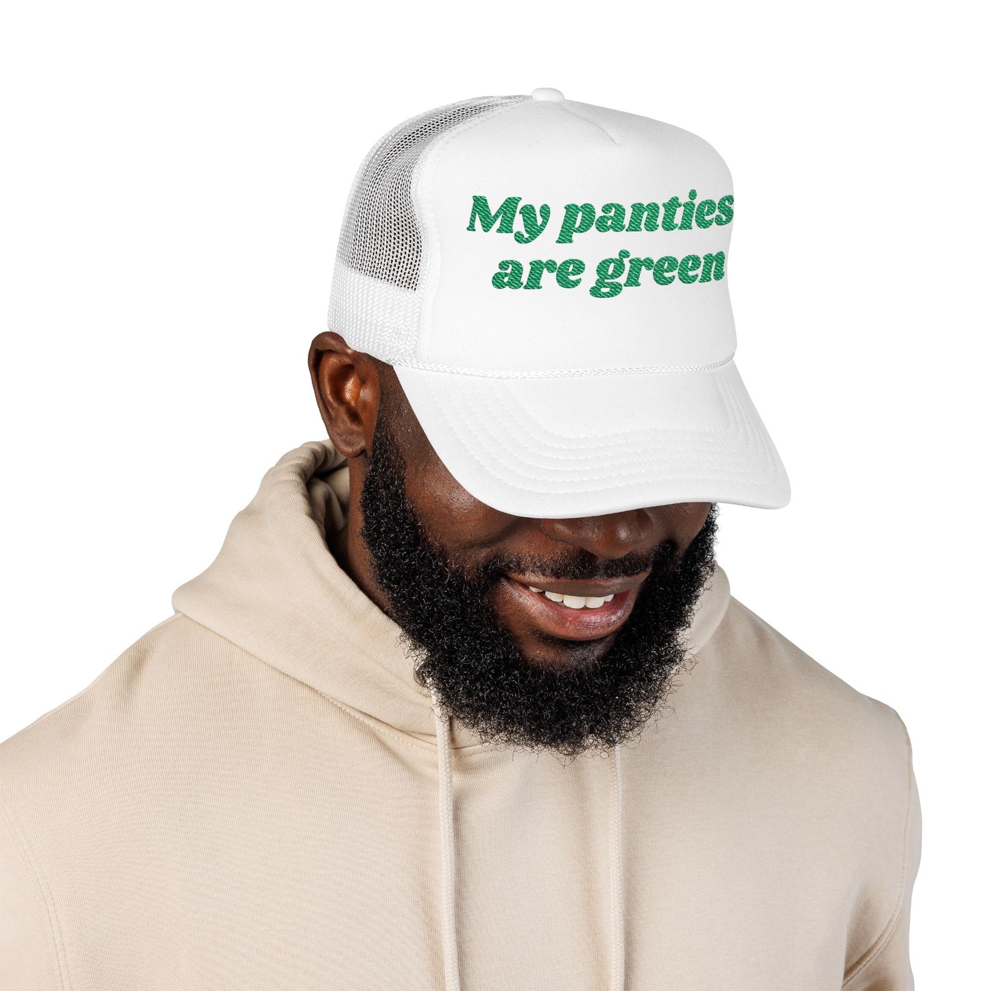 St. Patricks day Trucker Hat - Green Panties